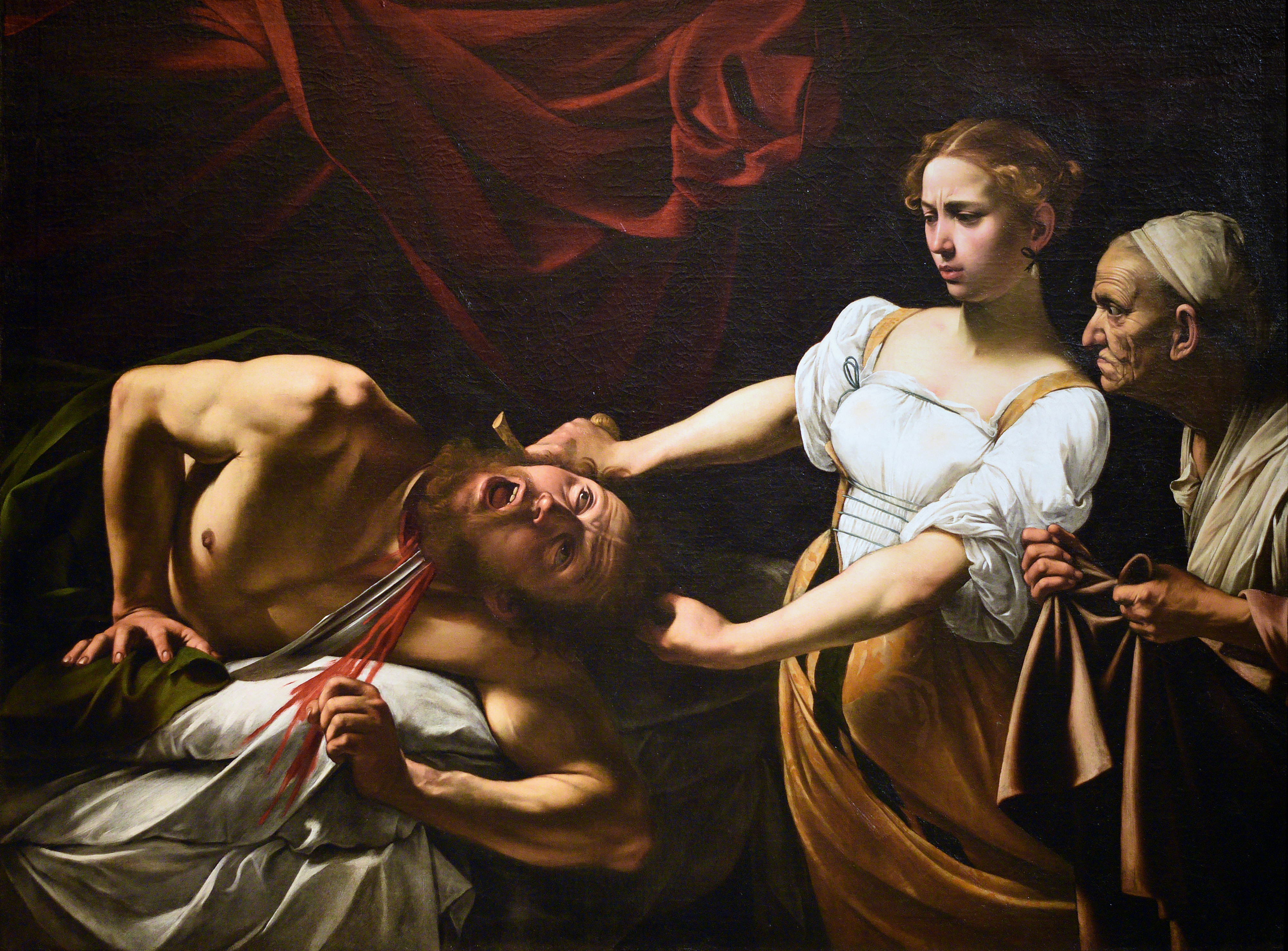 Image of painting Judith Beheading Holofernes by Caravaggio