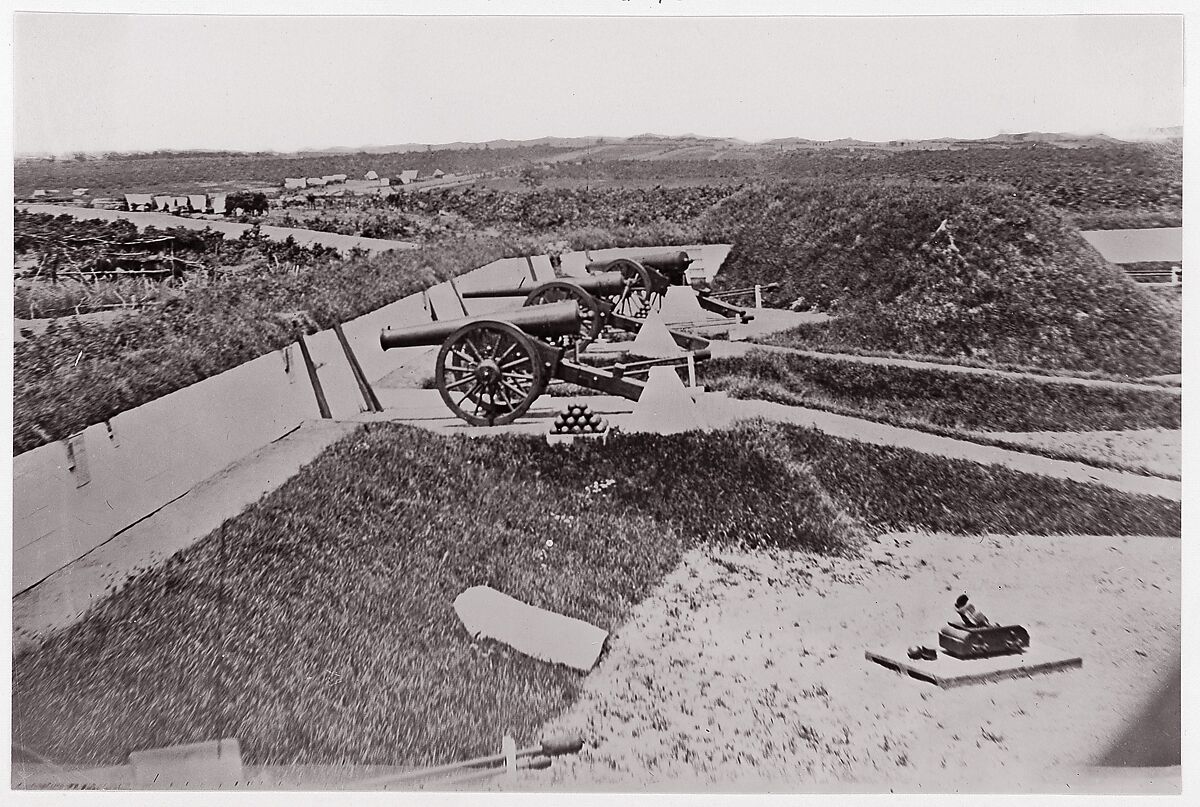 Image of 19th century cannons