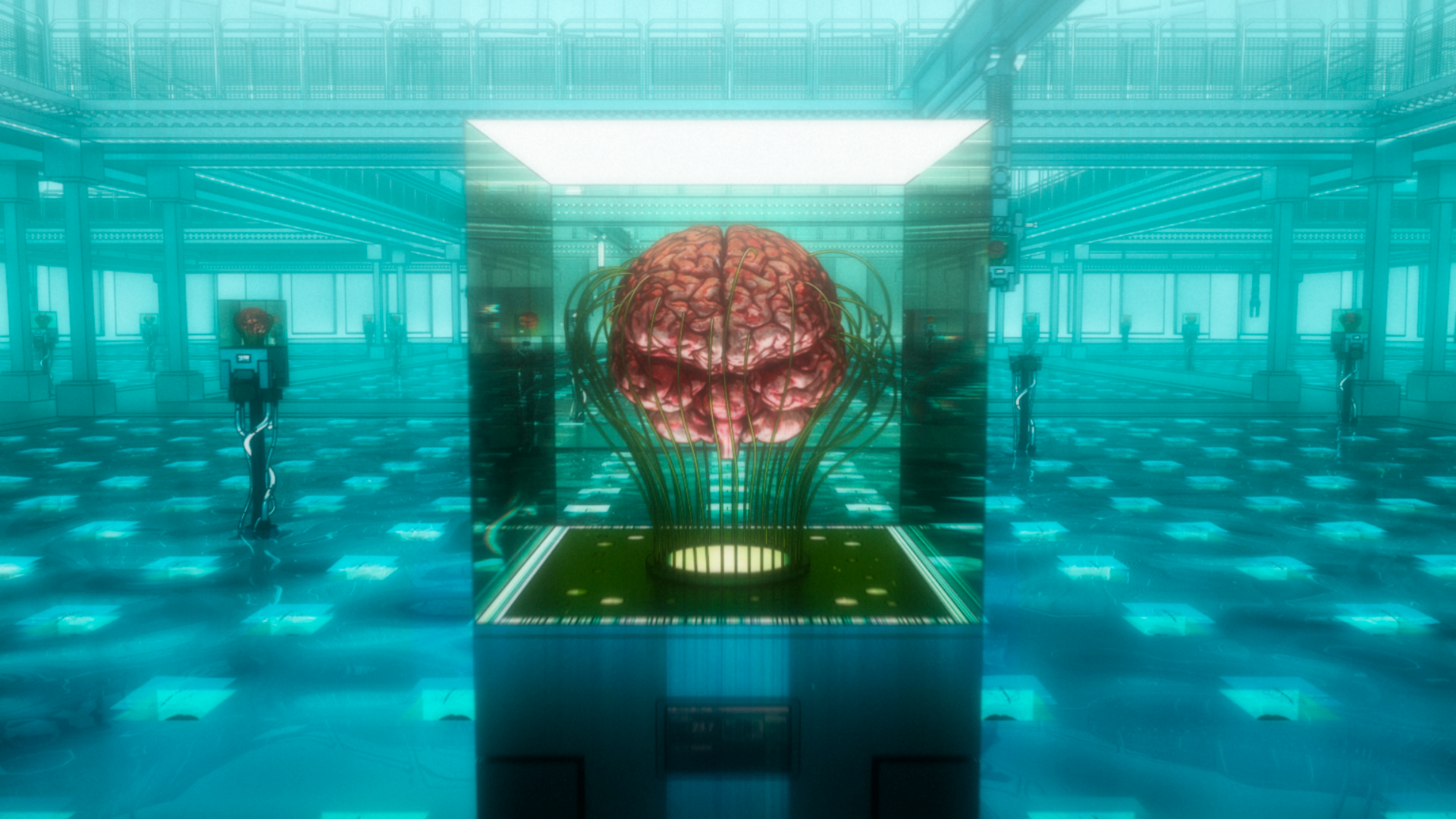 Image of the Sibyl System from the anime Psycho-Pass